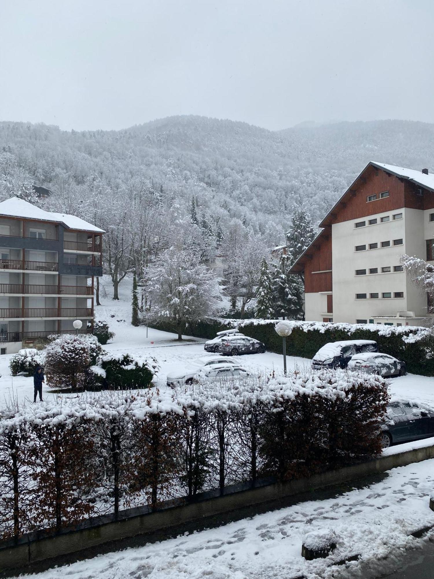Appartement T2+Coin Nuit 6 Pers Residence De Cami Real Au Centre Du Village De Saint Lary Soulan Avec Piscine Interieure+ Sauna Et Hammam Exterior foto